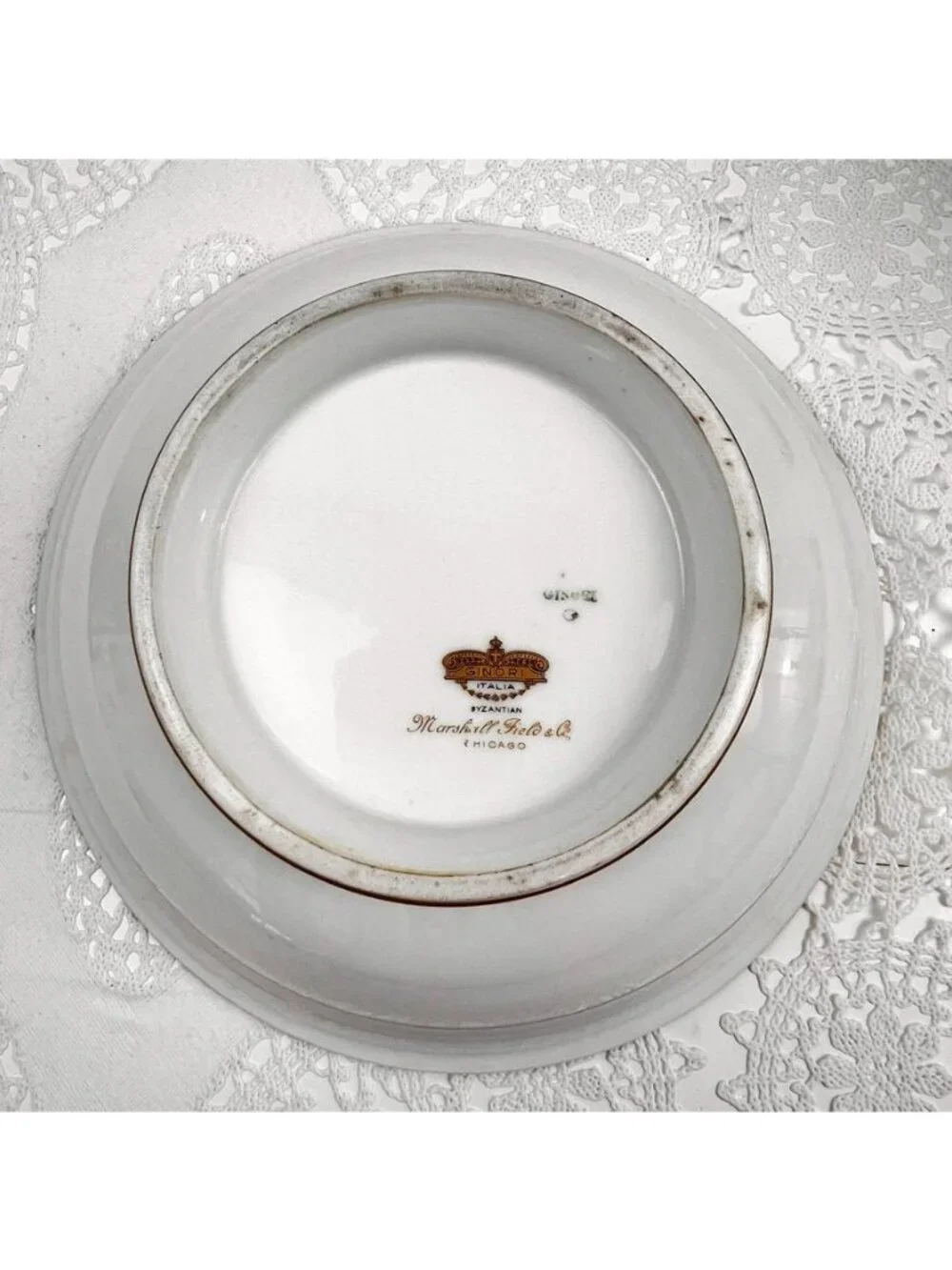 VTG Richard Ginori Byzantian Vegetable Serving Bowl 9